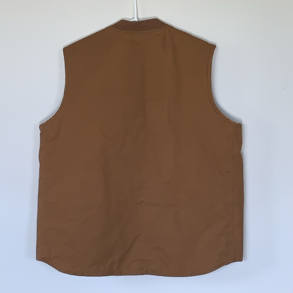 Craftsman Quilt Lined Utility Vest Men’s Size XL - Picture 2 of 6